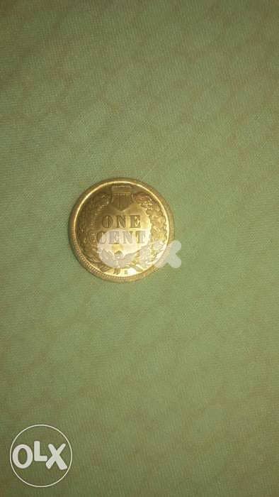 USA Coin Indian Cent 1908 S 1