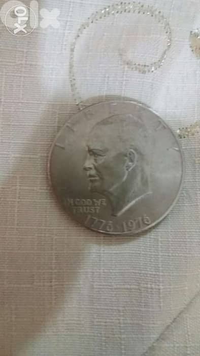 USA Coin 1 Dollar Eisenhower Commorative 200 Anniversary Independence 0