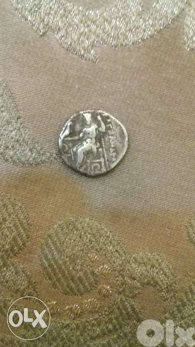 Alexandar The Great Silver Coin Macedonian King year 336 to 323 BC 1