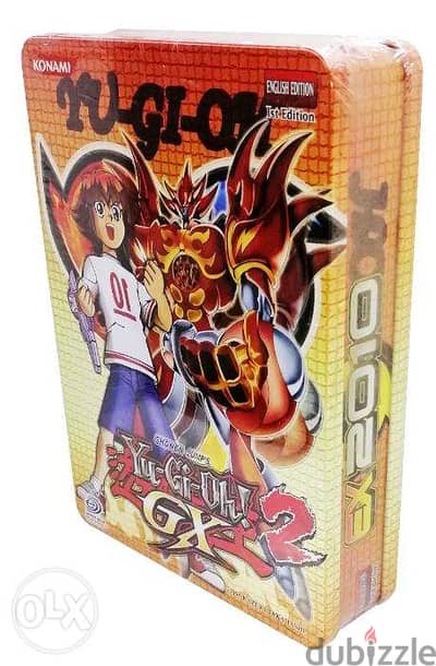 Brand New Yu-Gi-Oh Playing Cards - Big Rectangular Tin Box 0