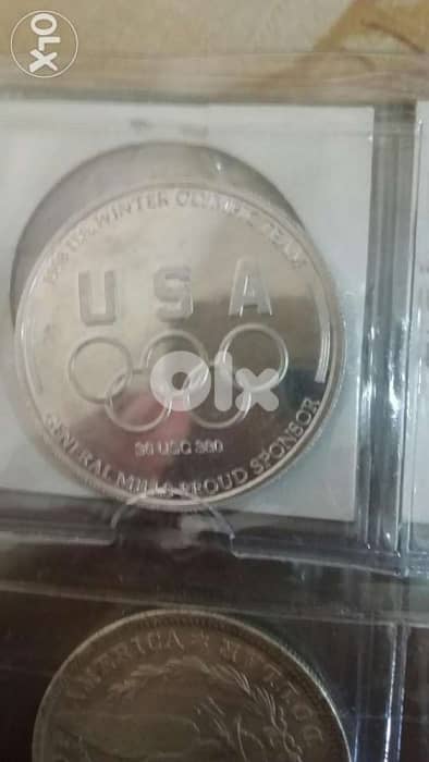 USA Special Commemorative Coin of the Winter Olympics in Nagano 1998 0