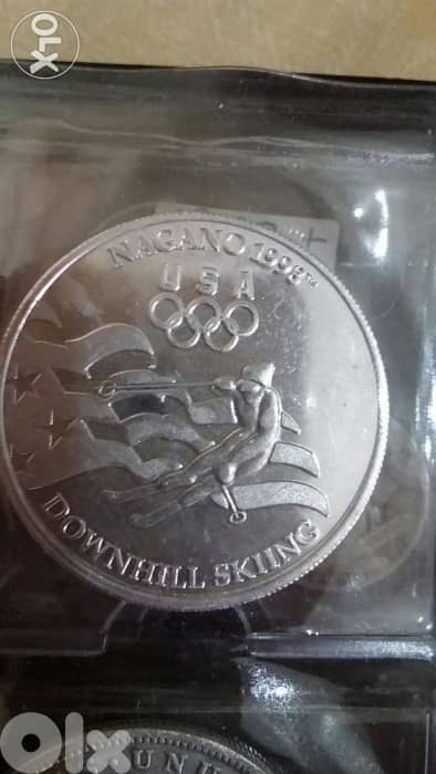 USA Special Commemorative Coin of the Winter Olympics in Nagano 1998 1