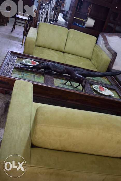 solid wood antique teak door table 7