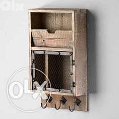 Kee organizer wood style تعليقة مفاتيح خشب 2