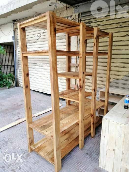 Closet wood American style خزانة خشب ستايل امريكي 1