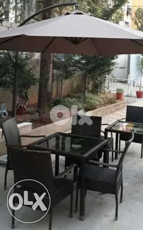 كراسي حديد للحديقه عدد ٦ 0