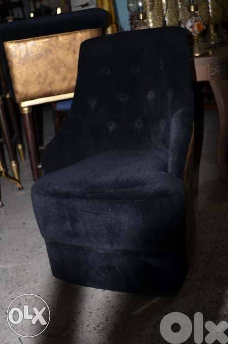 chair cabetoneh and leather back 1