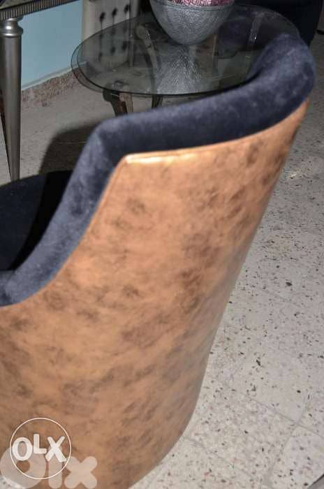 chair cabetoneh and leather back 4