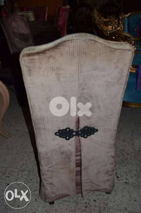 chair solid wood with fabric 3