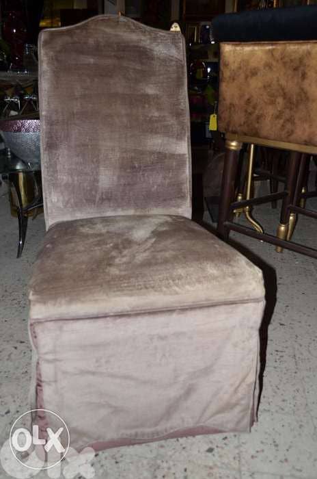 chair solid wood with fabric 6