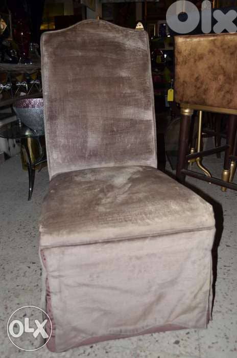 chair solid wood with fabric 7