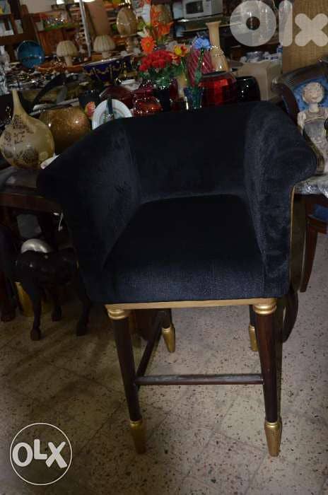 bar chair solid wood 1