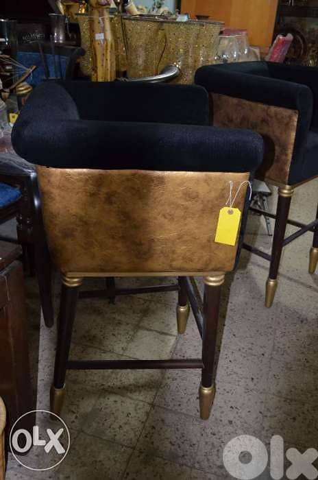 bar chair solid wood 2