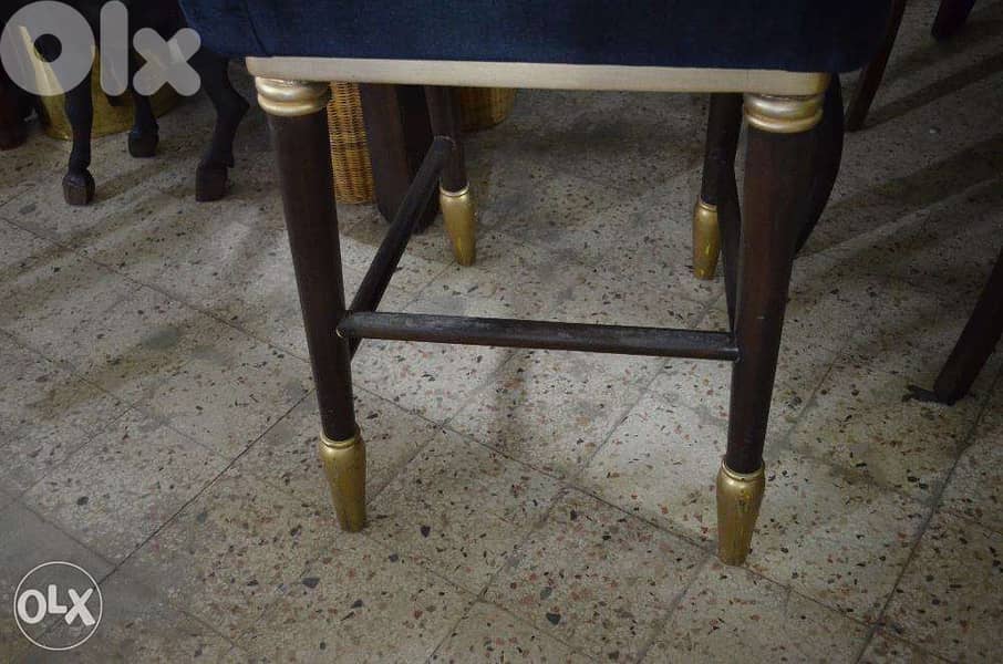 bar chair solid wood 4