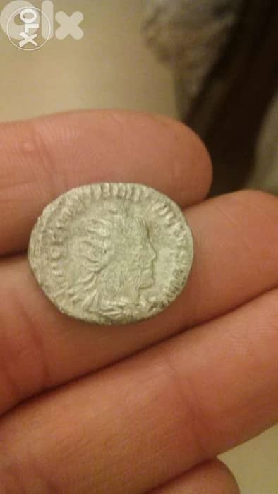 Roman Ancient Silver Coin For Emperor Trebonianus Gallus year 251 AD 0