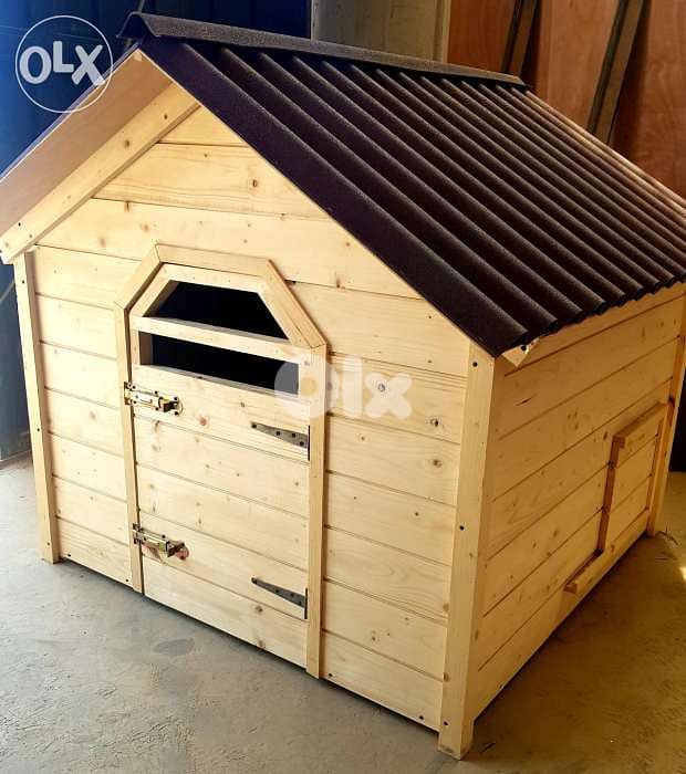 wooden dog houses 4