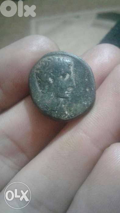 Roman Ancient CA Coin for 1st Emperor Augustus Octavius year 14 AD 0