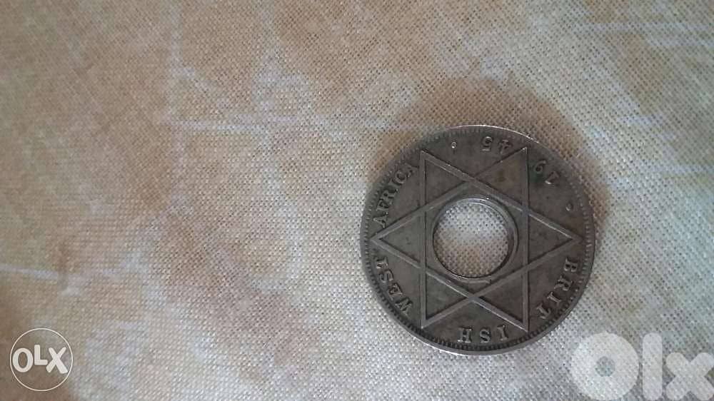 British West Africa Coin year 1945 0