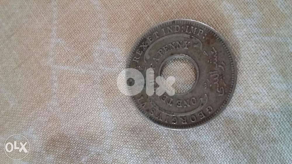 British West Africa Coin year 1945 1