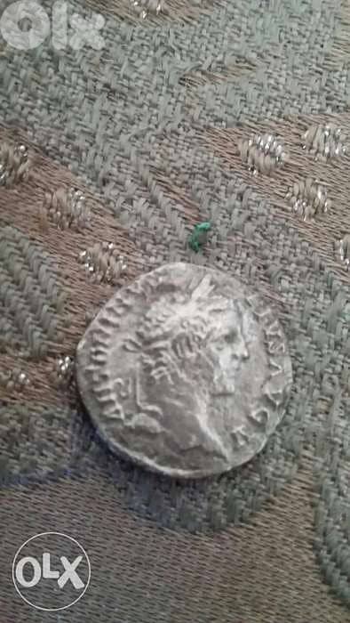 Roman Ancient Silver Coin For Emperor Domitian year 81 AD 19 mm 2 gr 0