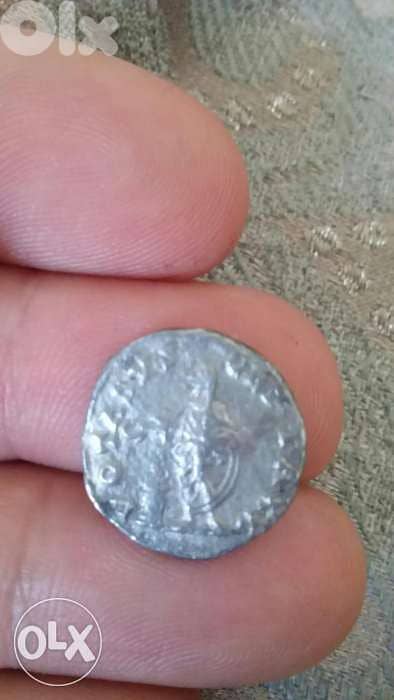 Roman Ancient Silver Coin For Emperor Domitian year 81 AD 19 mm 2 gr 2