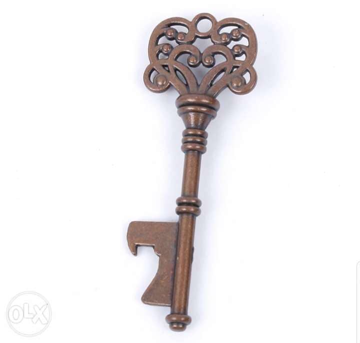 Copper colored Antique Key Bottle Opener 130pcs/lot 1