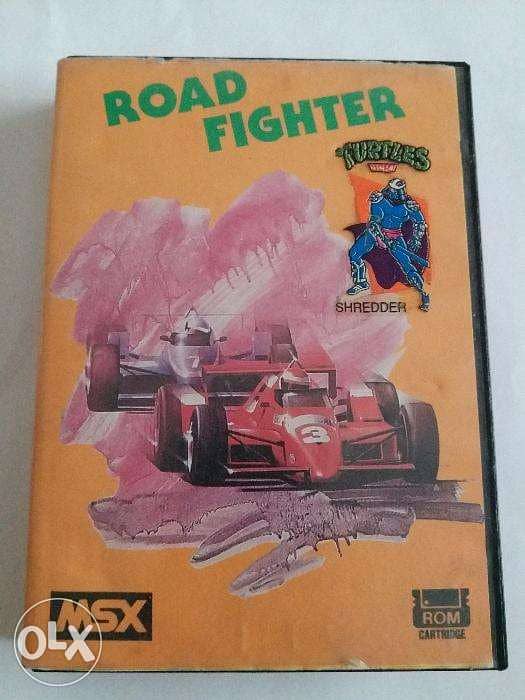 ROAD FIGHTER MSX ROM Cartridge Game شريط لعبة سيارات كومبيوتر صخر 2