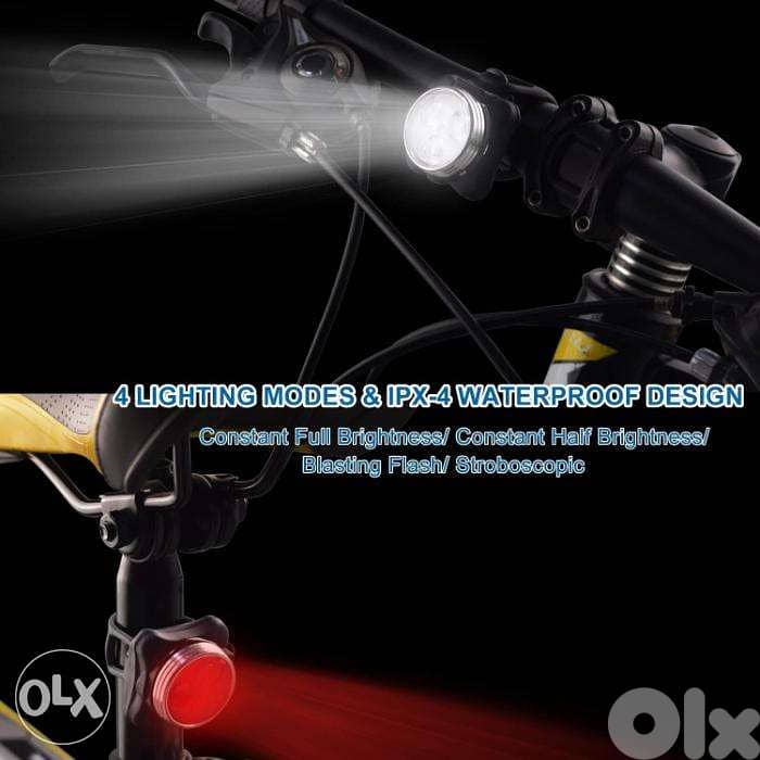 Balhvit Bike Rechargeable Light USB Set, /4$ Delivery 4