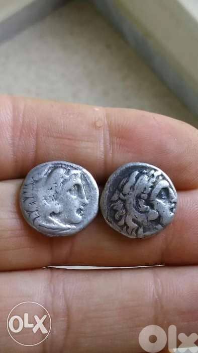 Alexandar III King of Macedonia The Great Silver Coin year 323 BC 0