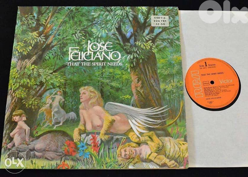 jose feliciano "that the spirit need" vinyl lp 1971 0