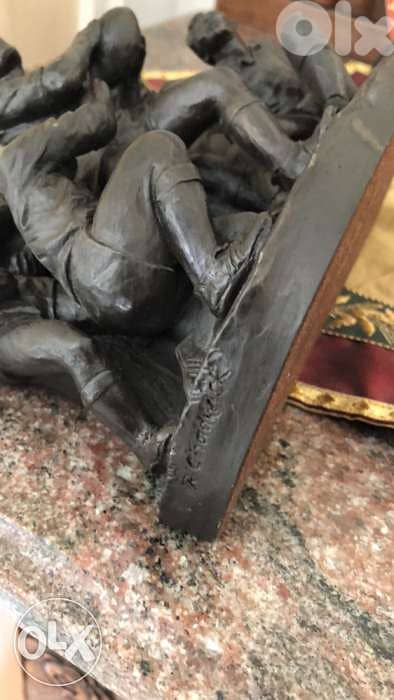 Collectible bronze sculpture 1