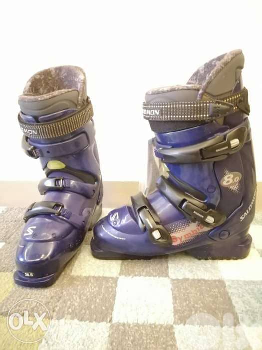 Salomon Ski 2 shoes size 26.5 & size 345 new 5