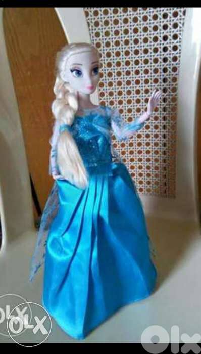 Offer: QUEEN ELSA SPARKLE LIGHT SKIRT Melody machine plastic skirt=18$ 3