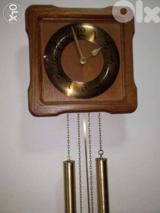 ساعة حيط جنزير انتيكا 0