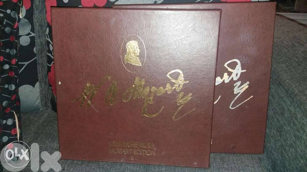 Mozart 2 vinyl boxes موزار اسطوانات اسطوانة lp records 0