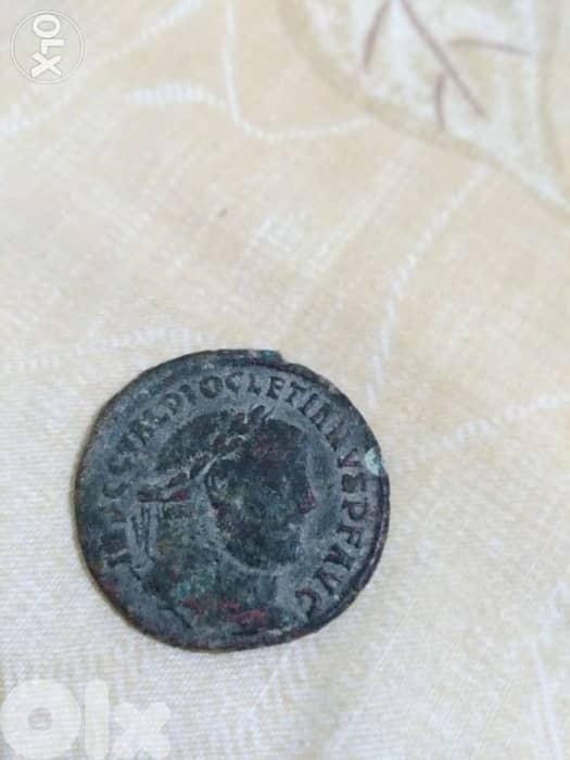 Roman Bronze Coin Diocletian year 284 AD 0