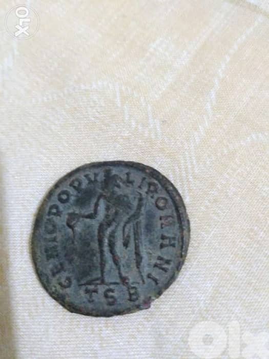 Roman Bronze Coin Diocletian year 284 AD 1