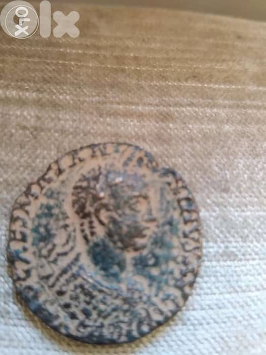 Phoencia Bronze coin of Roman Emperor Elgbalus year 218 to 222 A 0