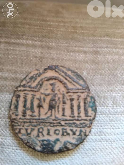 Phoencia Bronze coin of Roman Emperor Elgbalus year 218 to 222 A 1