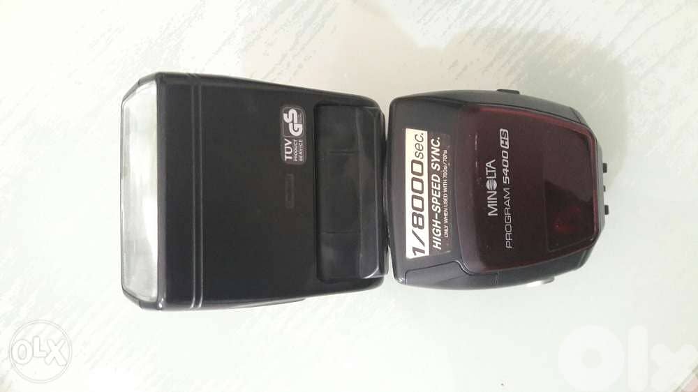 High-speed 5400 HS Minolta flash 0