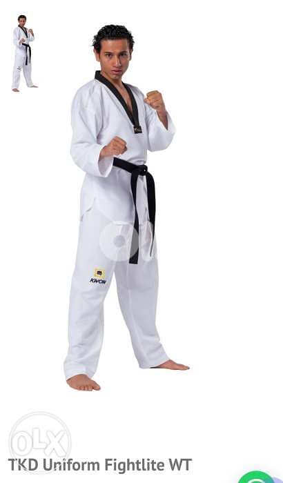 Fighter taekwondo uniform (kwon brand approved) 0