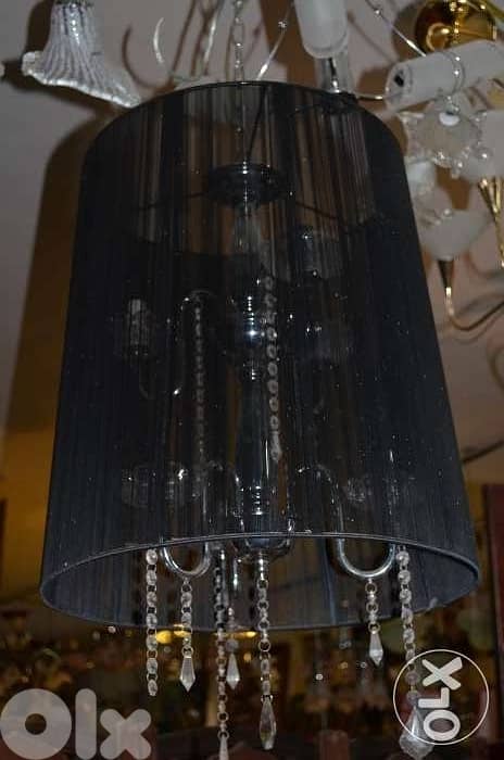 chandelier black 1
