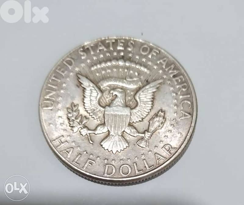 USA Half silver Dollar Johon F kennedy year 1964 1