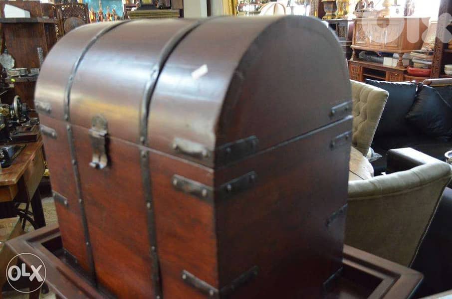 solid wood teak box 1