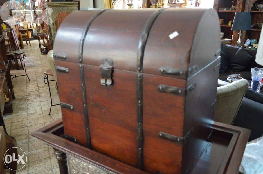 solid wood teak box 2