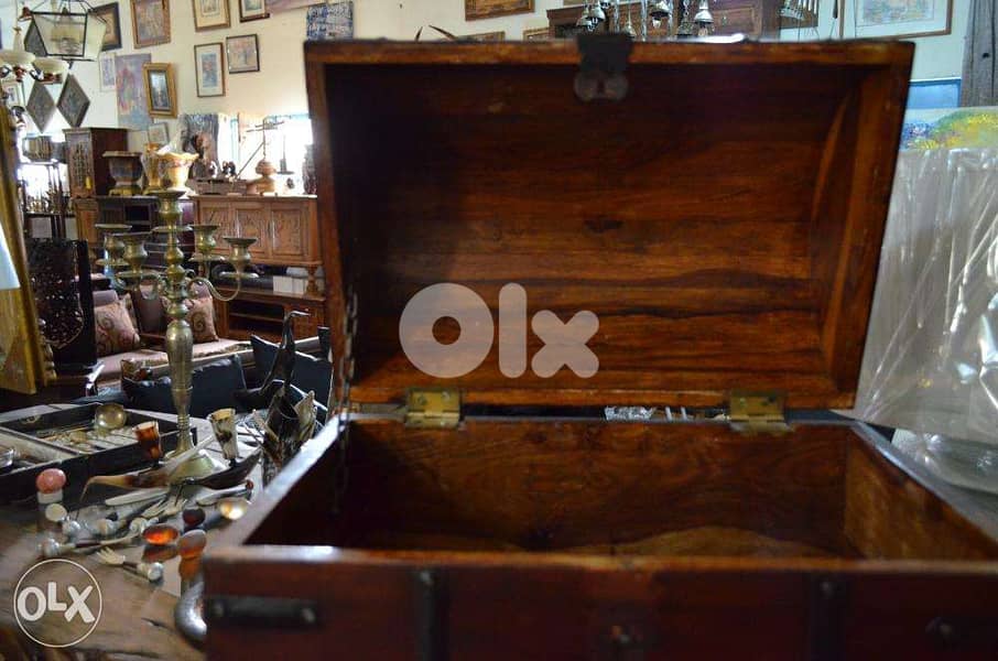 solid wood teak box 3