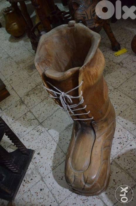 art shoes solid wood 0