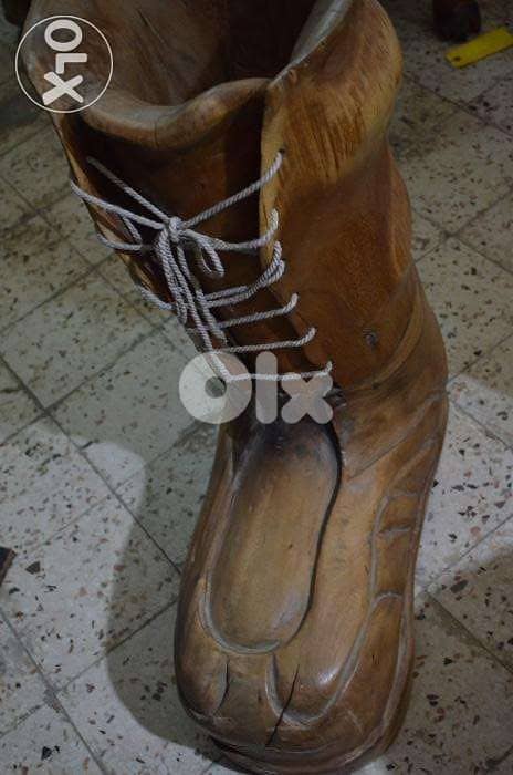 art shoes solid wood 1