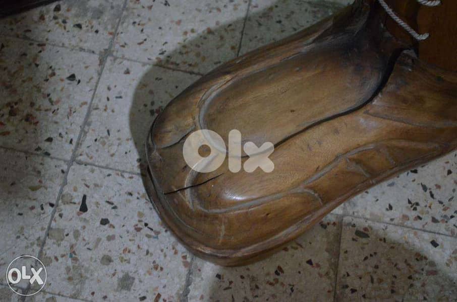 art shoes solid wood 2