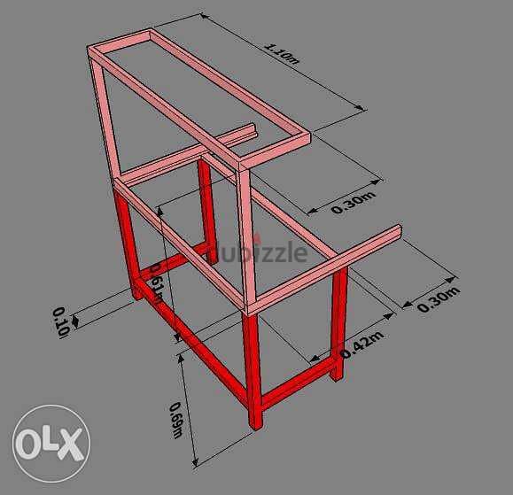 Gaming PC Table - Premium Quality 3